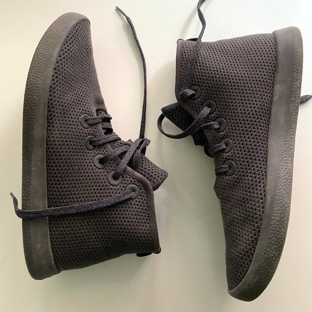Allbirds Charcoal Tree Toppers high tops womens size 9